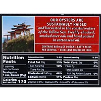Crown Prince Oysters Smoked Fancy Whole in Cottonseed Oil - 3.75 Oz - Image 6