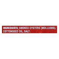 Crown Prince Oysters Smoked Fancy Whole in Cottonseed Oil - 3.75 Oz - Image 5