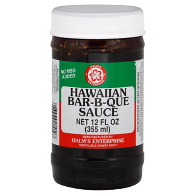 Hawaiian Bbq Sauce - 12 Oz