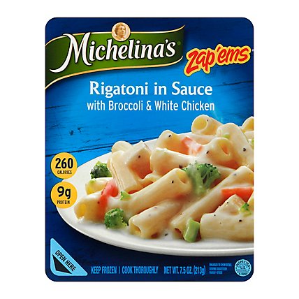 Michelinas Rigatoni In Sauce With Broccoli & White Chicken - 7.5 Oz - Image 1