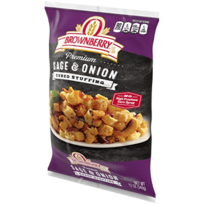 Brownberry Sage & Onion Cubed Stuffing - 12 Oz - Image 4