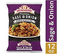 Brownberry Stuffing Cubed Premium Sage & Onion - 12 Oz