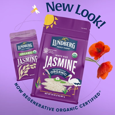 Lundberg Family Farms Organic California White Jasmine Rice - 32 Oz. - Image 3