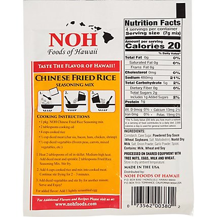 Noh Ssng Mix Chinese Fried Rice - 1 Oz - Image 6