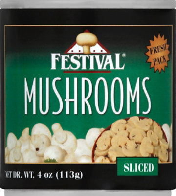 FESTIVAL Mushrooms Sliced Fresh Pack - 4 Oz - Image 2