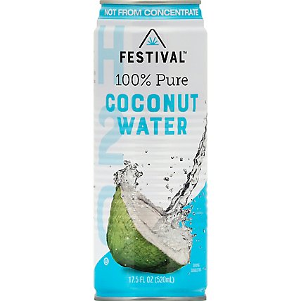 Festival Coconut Water Pure - 17.5 Fl. Oz. - Image 2