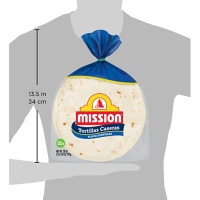 Mission Caseras Flour Tortillas - Soft Taco Size - 12 Count - Image 5
