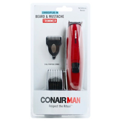 Conair Beard N Mustch Trimmr - Each - Image 1