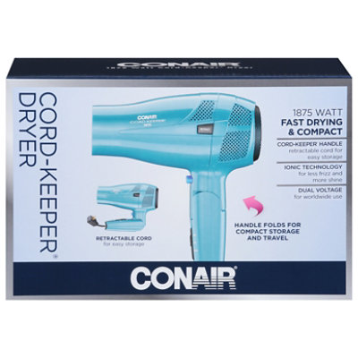 Conair 1875 Folding Hr Dryer - Each - Image 2