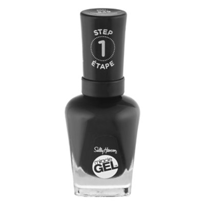 Sally Hansen Miracle Gel Nail Blacky O - .50 Oz - Image 1