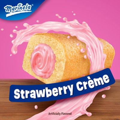 Marinela Submarinos Strawberry Creme Filled Snack Cakes - 8 - 9.88 Oz - Image 2