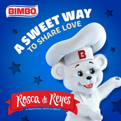 Bimbo Rosca de Reyes Sugar Ring Sweet Bread - 40.57 Oz - Image 4