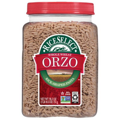 Rice Select Orzo 100% Whole Wheat Jar - 32 Oz - Image 2