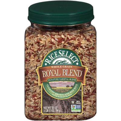 Rice Select Rice Texmati Brown And Red Rice Whole Grain Royal Blend Jar - 28 Oz - Image 3