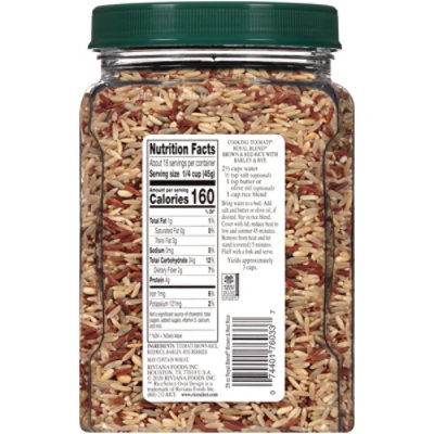 Rice Select Rice Texmati Brown And Red Rice Whole Grain Royal Blend Jar - 28 Oz - Image 6