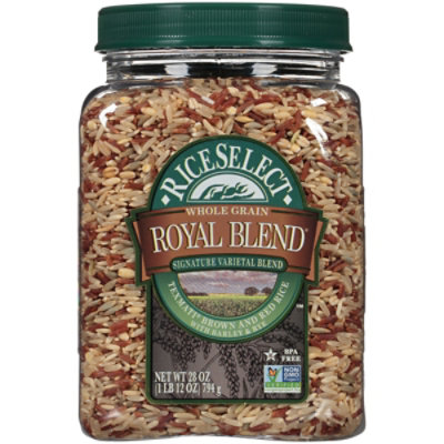 Rice Select Rice Texmati Brown And Red Rice Whole Grain Royal Blend Jar - 28 Oz - Image 2