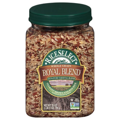 Rice Select Rice Texmati Brown And Red Rice Whole Grain Royal Blend Jar - 28 Oz - Image 1