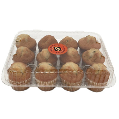 Muffin Mini Blueberry - 12 Count - Image 1
