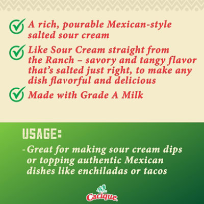 Caciq Ranchero Crema - 15 Oz - Image 3