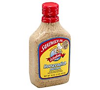 Woebers Sandwich Pal Mustard Horseradish - 16 Oz