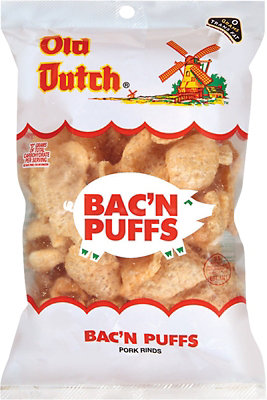 Old Dutch Pork Rinds Bac n Puffs - 3 Oz - Image 1