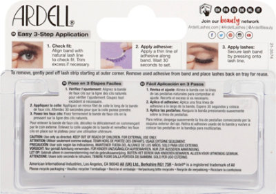 Ardell Natural Black 109 Lashes - 2 Count - Image 4