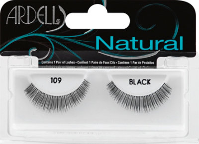 Ardell Natural Black 109 Lashes - 2 Count - Image 2