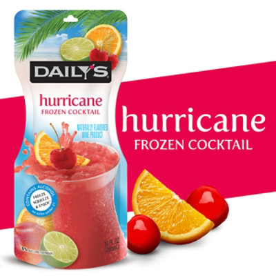 Dailys Cocktails Ready To Drink Frozen Hurricane - 10 Fl. Oz. - Image 1