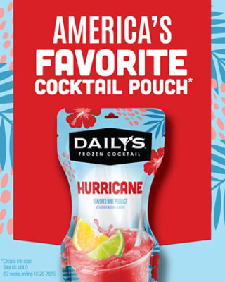 Dailys Cocktails Ready To Drink Frozen Hurricane - 10 Fl. Oz. - Image 3