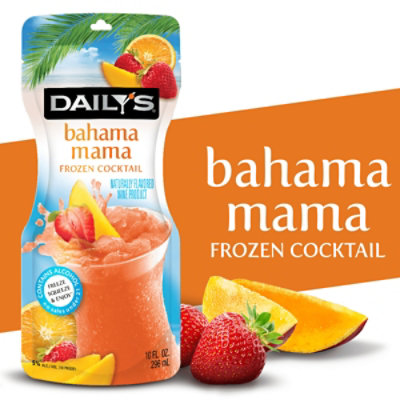 Daily's Bahama Mama Frozen Cocktail Drink Pouch - 10 Fl. Oz. - Image 1