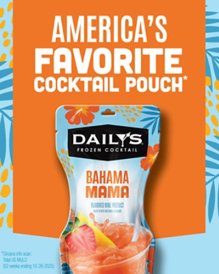 Daily's Bahama Mama Frozen Cocktail Drink Pouch - 10 Fl. Oz. - Image 3