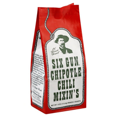 Ol Hired Hand Chili Mixins Six Gun Chipotle - 4 Oz