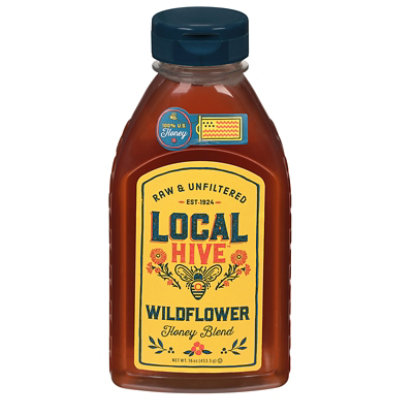 Local Hive Honey Raw & Unfiltered Authentic Wildflower - 16 Oz - Image 5