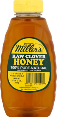 Millers Honey Clover - 16 Oz - Image 2