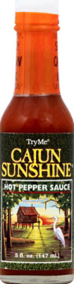 TryMe Sauce Hot Pepper Cajun Sunshine - 5 Fl. Oz. - Image 2