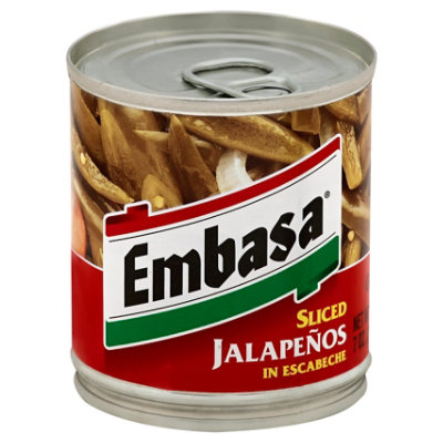 Embasa Jalapenos Sliced in Escabeche Can - 7 Oz - Image 1