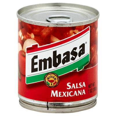 Embasa Salsa Medium Mexicana Can - 7 Oz - Image 1