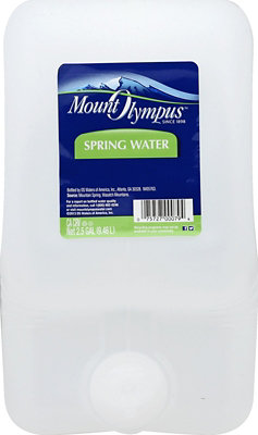 Mount Olympus Spring Water - 2.5 Gallon