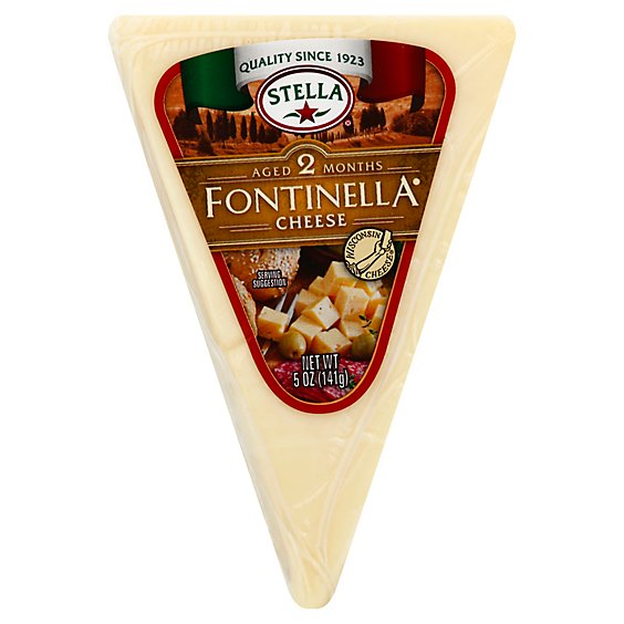 Stella Fontal Cheese Wedge - 5 Oz