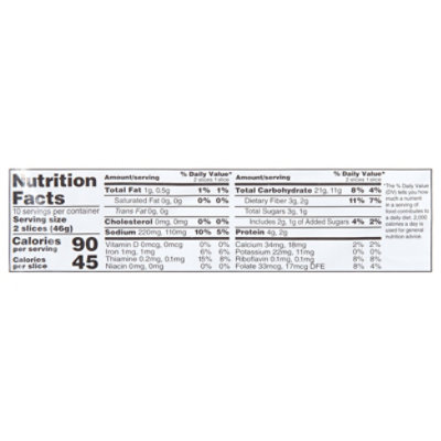 Vllge Hearth Bread Lt Italian - 16 Oz - Image 4