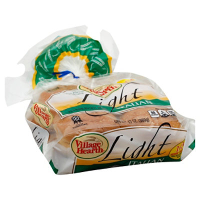 Vllge Hearth Bread Lt Italian - 13 Oz - Image 1