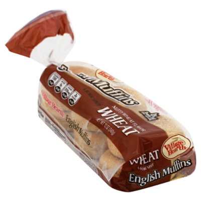 Vh Wheat Muffins - 6 Count - Image 1