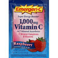 Emergen C Vit Supp Sngl Rasp - Each