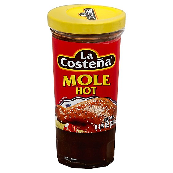 La Costena Mole Hot Jar - 8.25 Oz