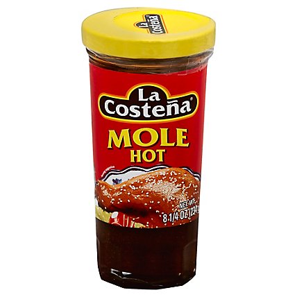 La Costena Mole Hot Jar - 8.25 Oz - Image 1