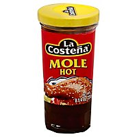 La Costena Mole Hot Jar - 8.25 Oz - Image 1
