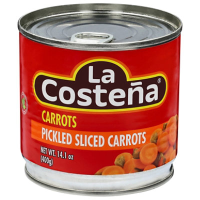 La Costena Carrots Pickled Sliced Can - 14.1 Oz - Image 2