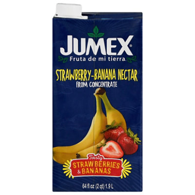 Jumex Nectar From Concentrate Strawberry-Banana Carton - 64 Fl. Oz. - Image 3