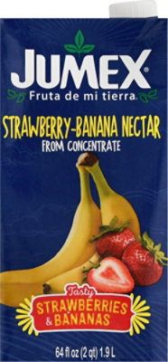 Jumex Nectar From Concentrate Strawberry-Banana Carton - 64 Fl. Oz. - Image 6