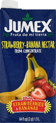 Jumex Nectar From Concentrate Strawberry-Banana Carton - 64 Fl. Oz. - Image 2